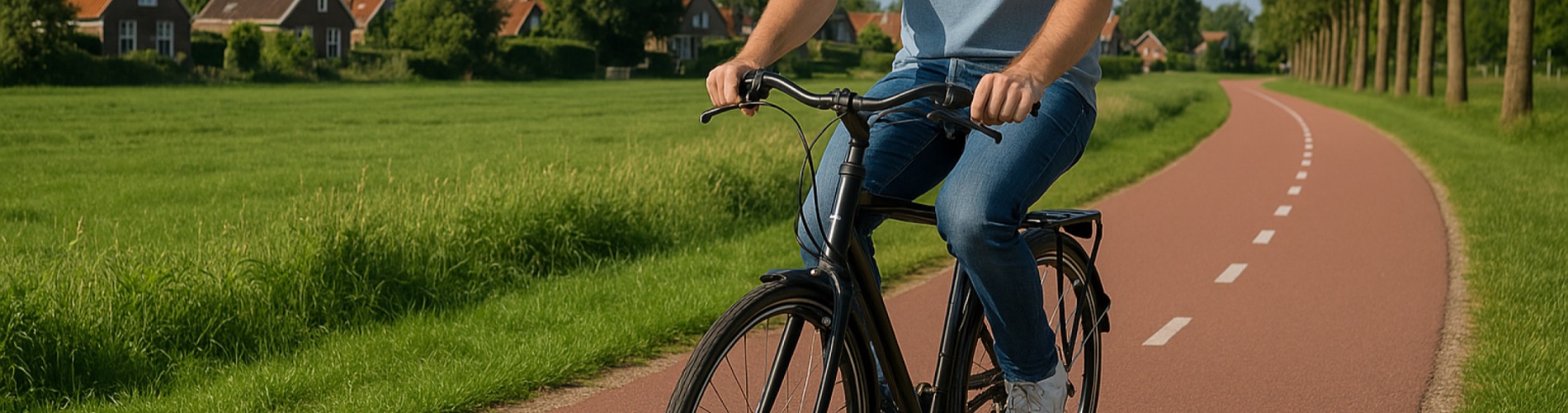 Fietsen van Freek