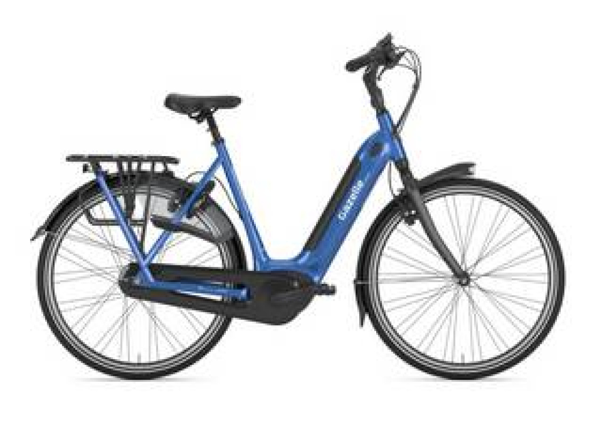 Gazelle Grenoble C5 HMB demo e-bike- Tropical Blue (glans)